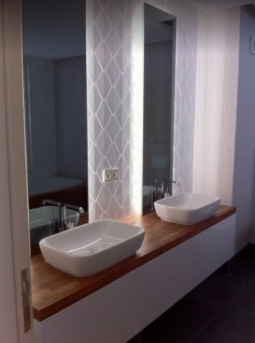 Çift Lavabolu Banyo Dolap Modelleri