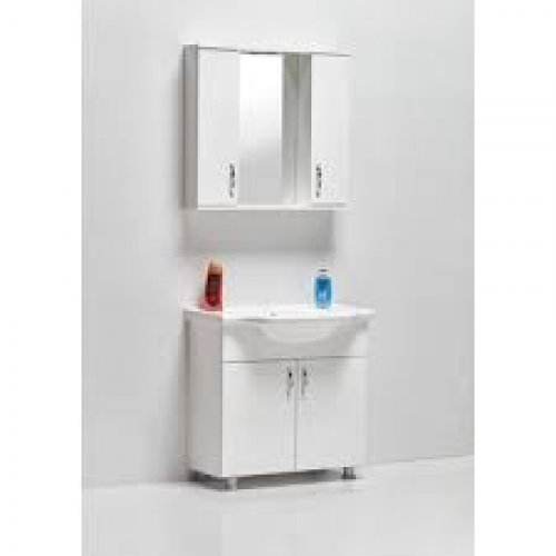 Klasik Beyaz Banyo Dolabı