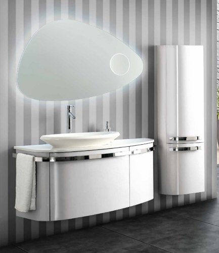 Modern Beyaz Banyo Dolabı