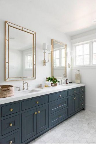 Çift Lavabolu Banyo Modelleri